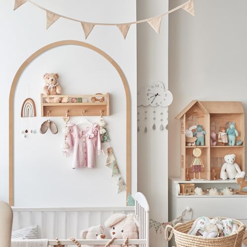 Novabright Unfinished Wood Arch Trim, 60 x 36 Inch, Arch - size: 60 x 36 Inch, style: Arch