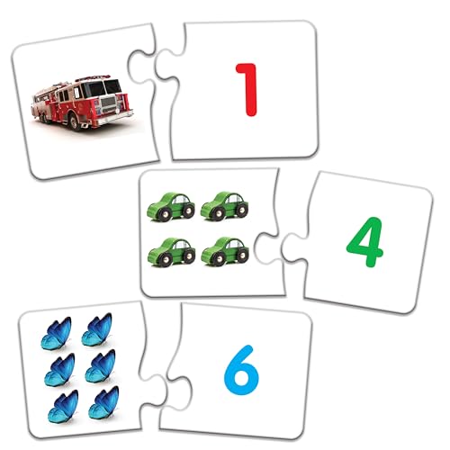 The Learning Journey: Match It! - Counting - 30 Piece Self-Correcting Number & Learn to Count Puzzle - Preschool Learning Toys - Award Winning Toys