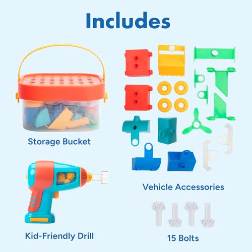 Educational Insights Design & Drill Build-It Bucket