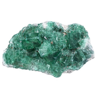 Sportmusies Natural Green Fluorite Crystal Cluster, 0.98-2.95 inches - size: 0.98 - 2.95 Inch