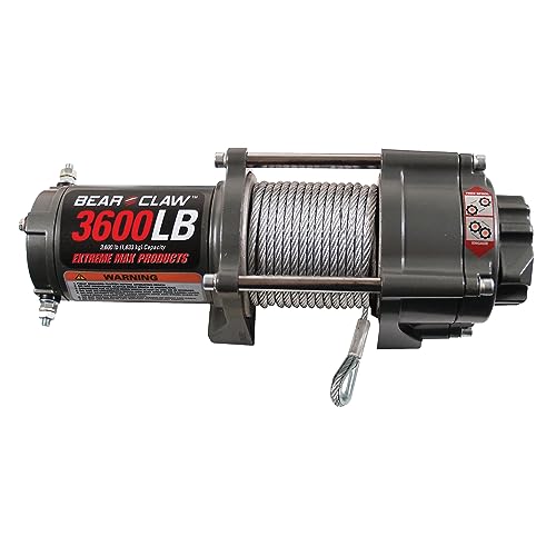 Extreme Max 5600.3075 Bear Claw ATV Winch - 3600 lbs. - size: 3600 lb