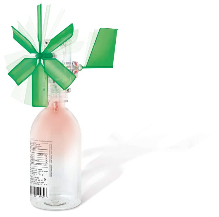4M Toysmith, Green Science Windmill Generator Kit, DIY Science Kit With LED Lights, For Boys & Girls Ages 8+ (Packaging May Vary) - style: Windmill Generator Kit