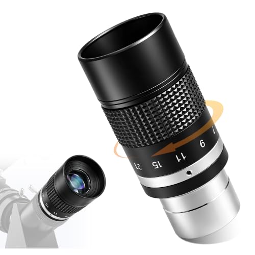Astromania Zoom Eyepiece, FMC Zoom 7 to 21mm Telescope Eyepiece 1.25 Inch - size: 7-21mm
