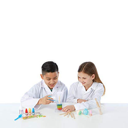 MindWare Science Academy Rainbow Bath Soap lab - Kids & Teens Create 3 Bath Bomb and soap Crafts with Our 27pc Science kit – A Creative DIY Chemistry kit for Both Boys & Girls