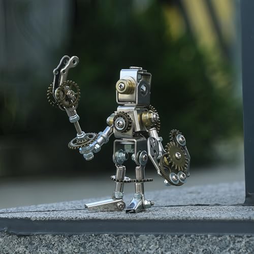 3D Metal Puzzles for Adults，3D Puzzle Metal Model Kit，3D Mechanical Model，Brain Teaser Puzzles DIY Assembling for Stress Relief for Teenagers and Adults - color: Bie-xi-bo