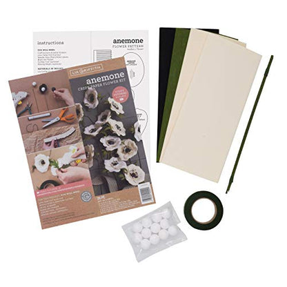 Lia Griffith LG40002 Crepe Paper Kit, Anemone Flowers, Sizes, Colors may vary, 29 Count - style: Anemone Flowers,