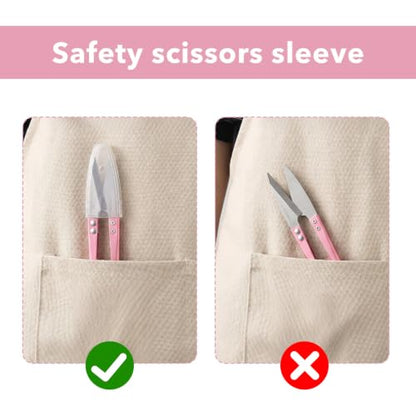 Mabor 6Pcs Snips Scissors for Sewing, High Carbon Steel Sewing Cutters