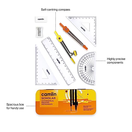 Camlin Scholar Mathematical Drawing Instruments