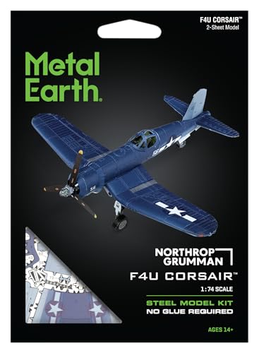 Metal Earth F4U Corsair Color 3D Metal Model Kit Fascinations