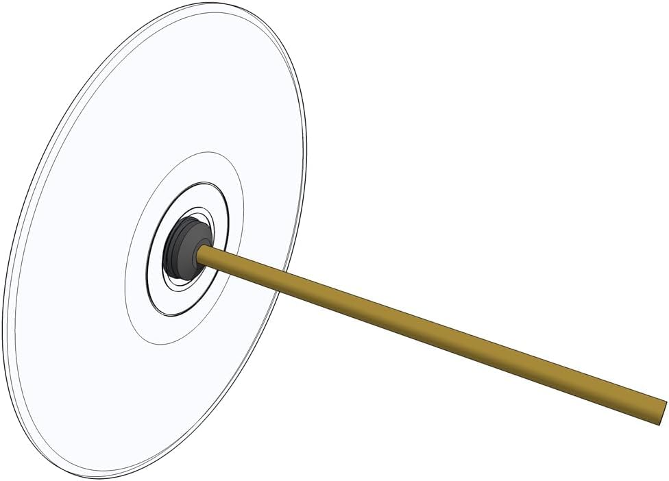 Low Inertia Wheel-Axle set (20-pack): Mousetrap/Rubber Band car projects