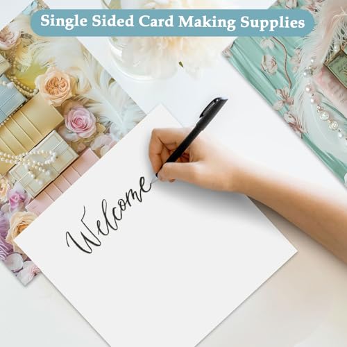 24 Sheets 6"x6" Scrapbook Paper Single-Sided Pattern Decorative Paper - color: 24 sheets-Pearl Books