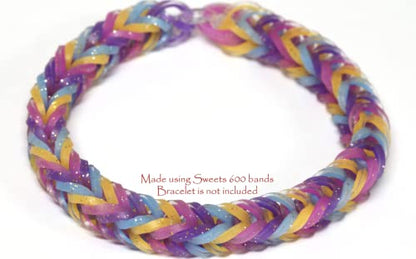 Rainbow Loom Sweets: Fairy Pastel Orange - color: Pastel Orange