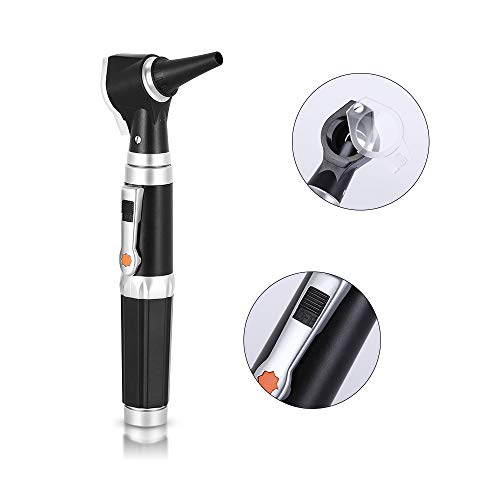Mini Ear Otoscope, Bysameyee Magnification Diagnostic Ear Scope with LED Direct Illumination Light, Ear Healthy Tool for Doctors Nurses Adults Kids Baby Elder Pets Animals - size: HS-OT10G