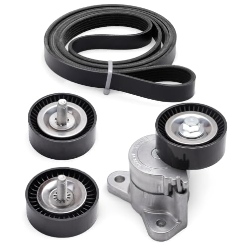 Belt Tensioner Serpentine Belt Idler Pulley Kit #39053 36322 - size: for Patriot/Caliber 2008-2017