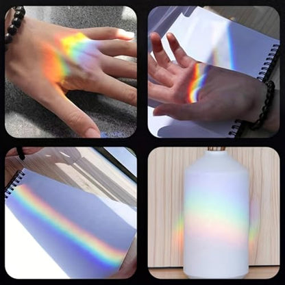 1PCS Clear Triangular Prism Optical Glass Triple Prism for Photography Effects Physics Teaching Light Spectrum Optics-Large - size: Large