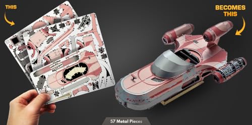 Metal Earth Star Wars X-34 Landspeeder 3D Metal Model Kit Fascinations
