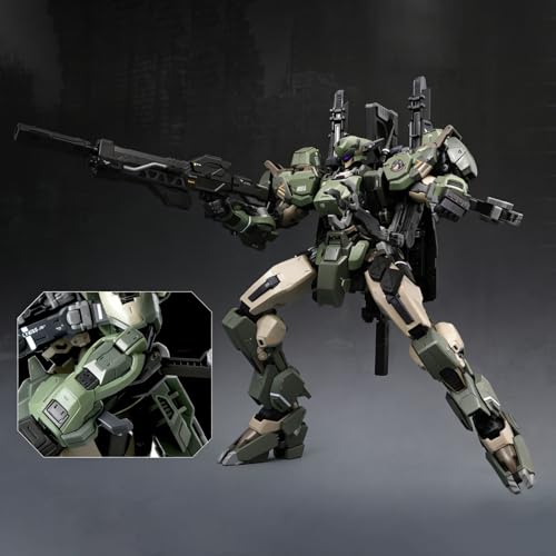 Pipigirl 1/100 Plastic Mecha Action Figures Kits, Lynx, 8.5 in High, Model Kits to Build, Easy to Assembly Mecha Model - color: Lynx