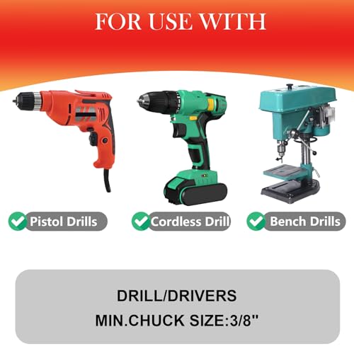 1 in. Bi-Metal Hole Saw Drill Bits - Versatile and Durable Hole Cutter for Wood, Plywood, Plaster Drywall, Ceiling, Plastic Pipe, PVC and Thin Metal - Includes Arbor & Pilot Bit (25mm) - size: 1"(25mm)