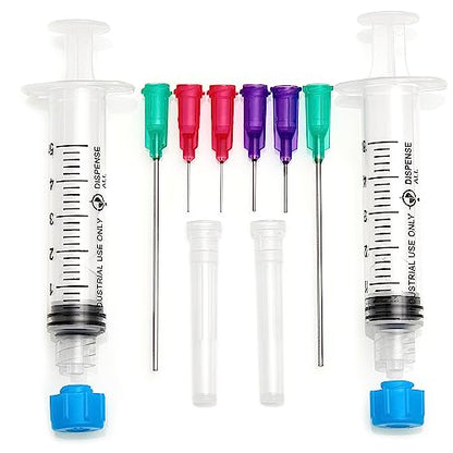 Mini Precision Glue Applicator Kit for Thin Glues | Miniature Model Dollhouse Building Jewelry Figurines Ceramics Repair Decorate Accessory Crafting Fine Details