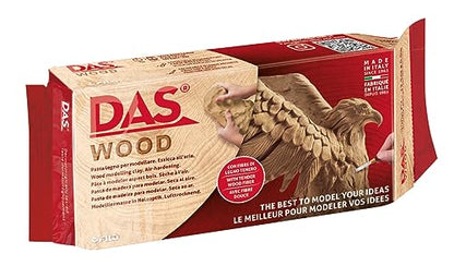 DAS Modeling Clay Air Hardening, Wood, 350g