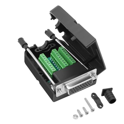 XMSJSIY DB26 Solderless Breakout Connector Adapter- (DB26 Female) - style: DB26 Female