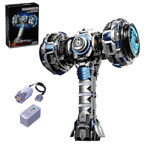 Motorized Mechanical Hammer Building Set 1149 PCS - color: Mechanical Hammer With Motor