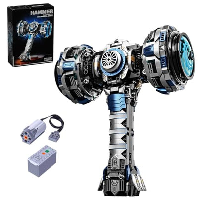 Motorized Mechanical Hammer Building Set 1149 PCS - color: Mechanical Hammer With Motor