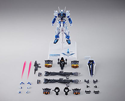 TAMASHII NATIONS Bandai Metal Build Astray Blue Frame Gundam Seed Astray Full Action Figure Weapon Set