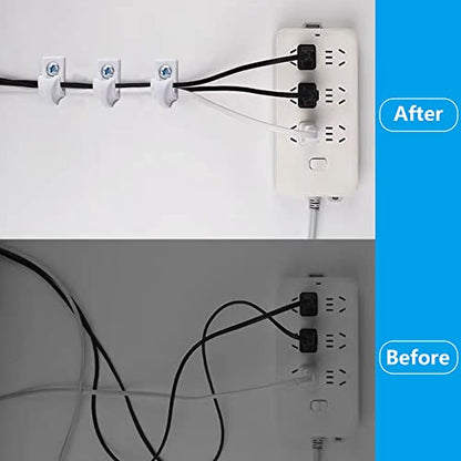 60 Pcs White Down Wall Clips, Wire Shelf Brackets Closet Support Brackets - color: 60 PCS