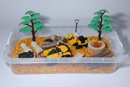 Construction Sensory Bin Kit for Kids - style: Construction Sensory Bin Kit