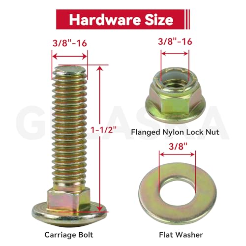 GELASKA 2Pack 175820 Idler Pulley for Husqvarna 48 inch Z4822 Z4824 GTH2548 - color: A10 2x175820
