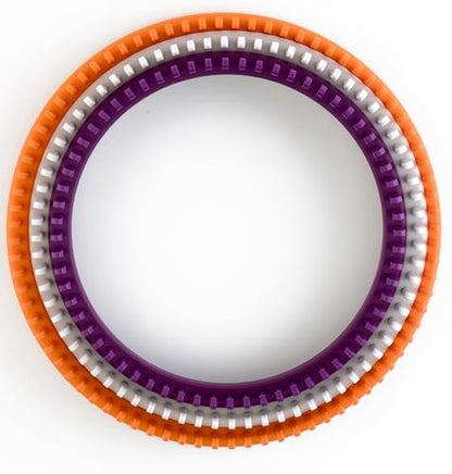 Authentic Knitting Board Premium Round Loom Set, Small Gauge Knitting Looms - style: Round