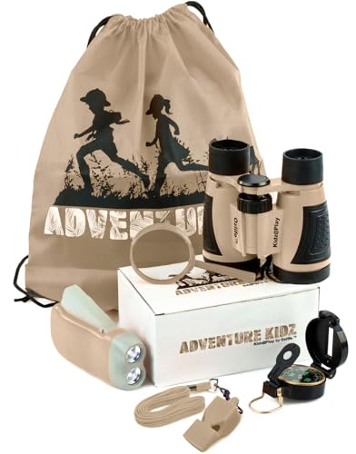 Tan Adventure Kidz Outdoor Exploration Kit - color: Brown
