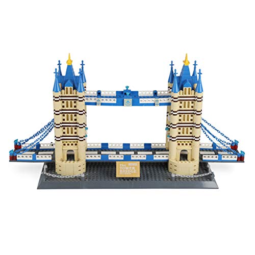 Tower Bridge Building Block Set – 1,052 Pieces, London Tower Bridge