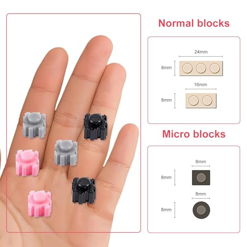 Micro Dog Building Husky Set, DIY Animal 3D Puzzle Building Toy Bricks Set, Educational Particle Building Blocks Toys Kits Gifts for Kids or Adults (4800 Pieces) - color: Husky Dog