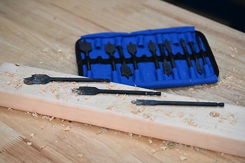 Century Drill & Tool 36416 Lazer Spade™ Bit, 1/4", Overall Length: 6" - size: 1/4" X 6"