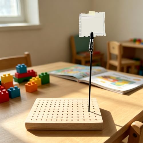 Antrader Alligator Clip Stick Set Modeling Tools with Rubber Tips,30Pcs Set - color: Black With Stand Base
