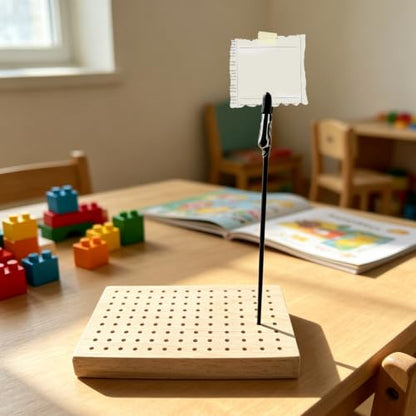 Antrader Alligator Clip Stick Set Modeling Tools with Rubber Tips,30Pcs Set - color: Black With Stand Base