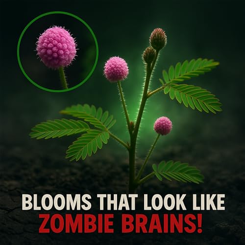 Zombie Plant Seed Packets – Grow a Live Sensitive Plant that Plays Dead When Touched! Indoor Plant Seeds & Educational STEM Activity | House Plant Seeds | Unique Garden Seeds – 2 Pack - style: Indoor Planting - 2 Pack