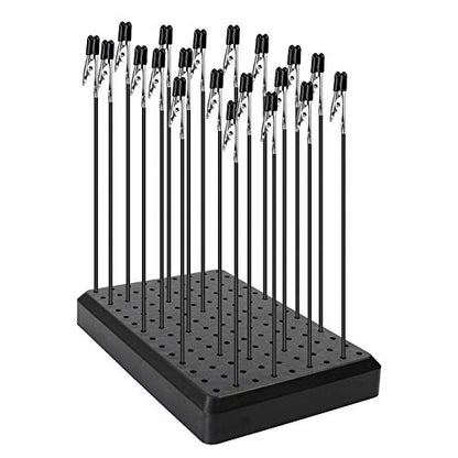GJJC09B 1PC Painting Stand Base and 20PCS Alligator Clip Stick Set Modeling Tools for Airbrush Hobby Model Parts New - style: 1PC