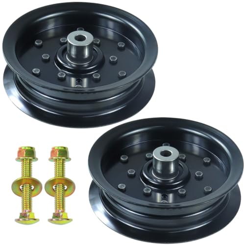 2 Pack 197379 Idler Pulley Craftsman for Husqvarna 54" Z254 RZ5424 - color: T7 2x196106