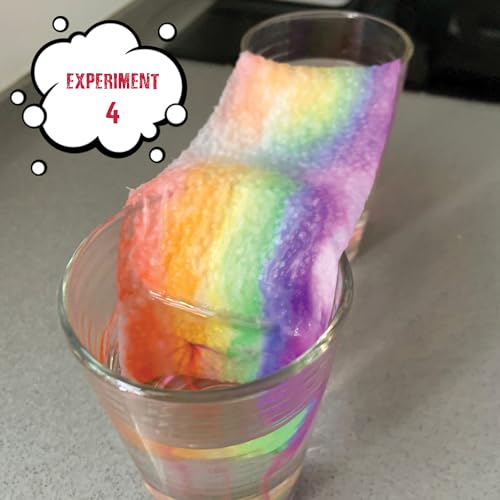 Einstein’s Magic Lab Science Kit for Kids. STEM for Boys & Girls Aged 8 and Above. 12 Exciting Experiments Inside. Detailed Picture Guide Included. - color: Red and Yellow