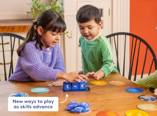 LOVEVERY, The Math Skill Set, Part 1 Hands-On Math, 9 Games and 3 Books, Pre-K to Kindergarten
