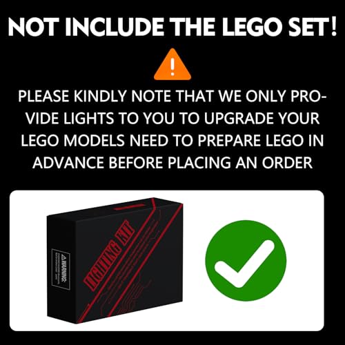 LED Lighting Compatible with Lego Mercedes-Benz G 500 Professional Line 42177, Light Kit Compatible with Lego 42177, Giving Light to Model, NOT Included The Model Set(Classic Edition)