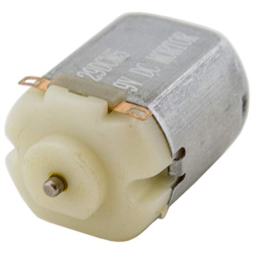 2 Pack 9V DC Motor 8,500 RPM (1" x 0.8" x 0.6") - EX ELECTRONIX EXPRESS
