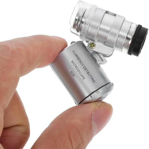 Diamond Tester＋60X Mini LED Magnifying,High Accuracy Jewelry Diamond Tester Tool,Environmental Protection 9V Battery,Professional Diamond Selector for Novice&Expert,Thermal Conductivity Meter - color: Diamond Tester+60X Loupe