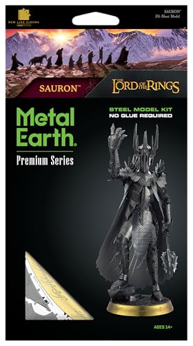 Metal Earth Premium Series Lord of the Rings Sauron 3D Metal Model Kit Fascinations