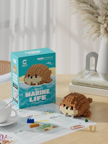 Walruses Cute Sea Animals Creature Building Toy Marine Life - style: Walruses