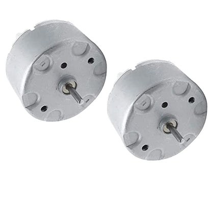 RF-500TB-14415 Mini Electric DC Motor 1.5V-5V 2700RPM DC Motor 32mm Diameter Motor, Pack of 2 - style: RF-500TB-14415