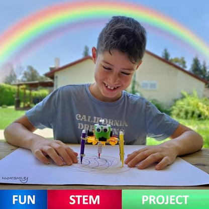 DIY STEM Toys Arts and Crafts for Boys, Space Night Light Kit for Kids 5-12 - color: Blue- Space